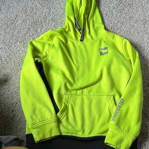 Abercrombie kids Neon Yellow Hoodie